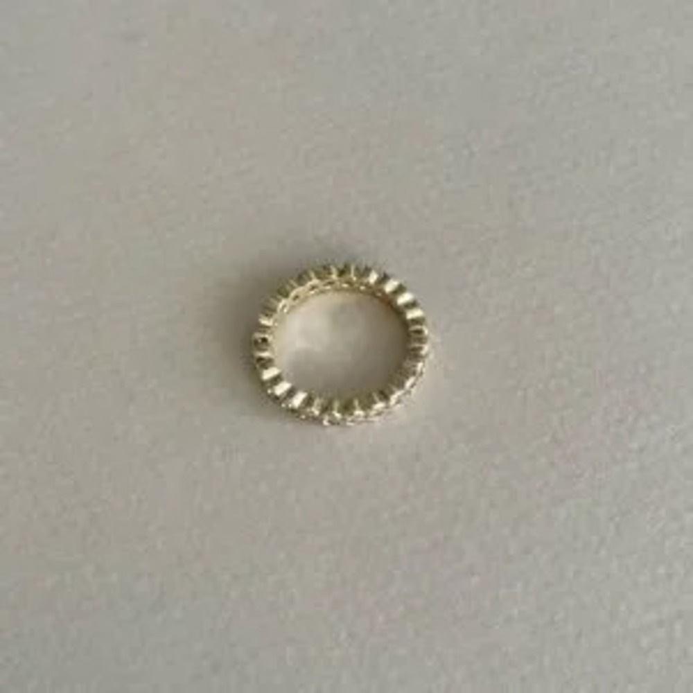 Elegant Gold Diamond?Ring N1980